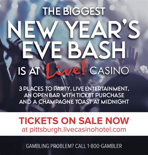 live casino new years eve 2022